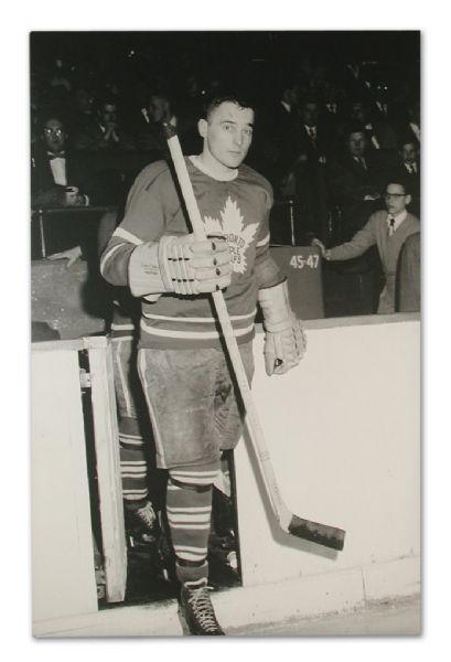 Frank Mahovlichs Collection of 3 Photos which Hung in Maple Leaf Gardens