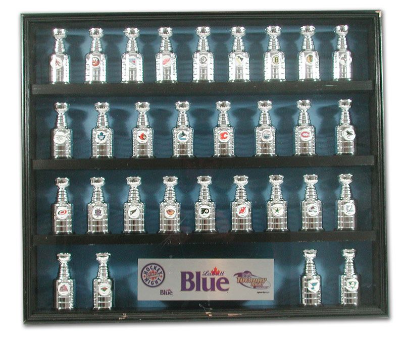 Lot 231 - Official Labatts Beer 2004 Display of 30 Mini Stanley