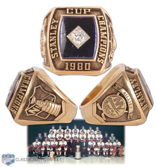 Clark Gillies’ 1979-80 New York Islanders Stanley Cup Championship Ring