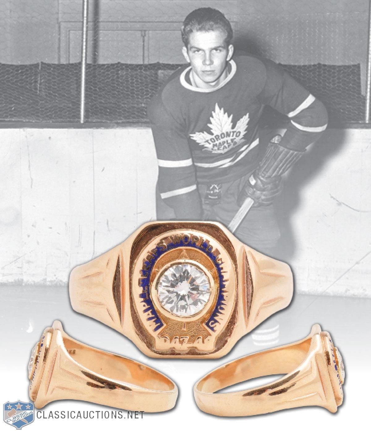 Toronto Maple Leafs Memorabilia -1951 Bill Barilko Classic - 12 x