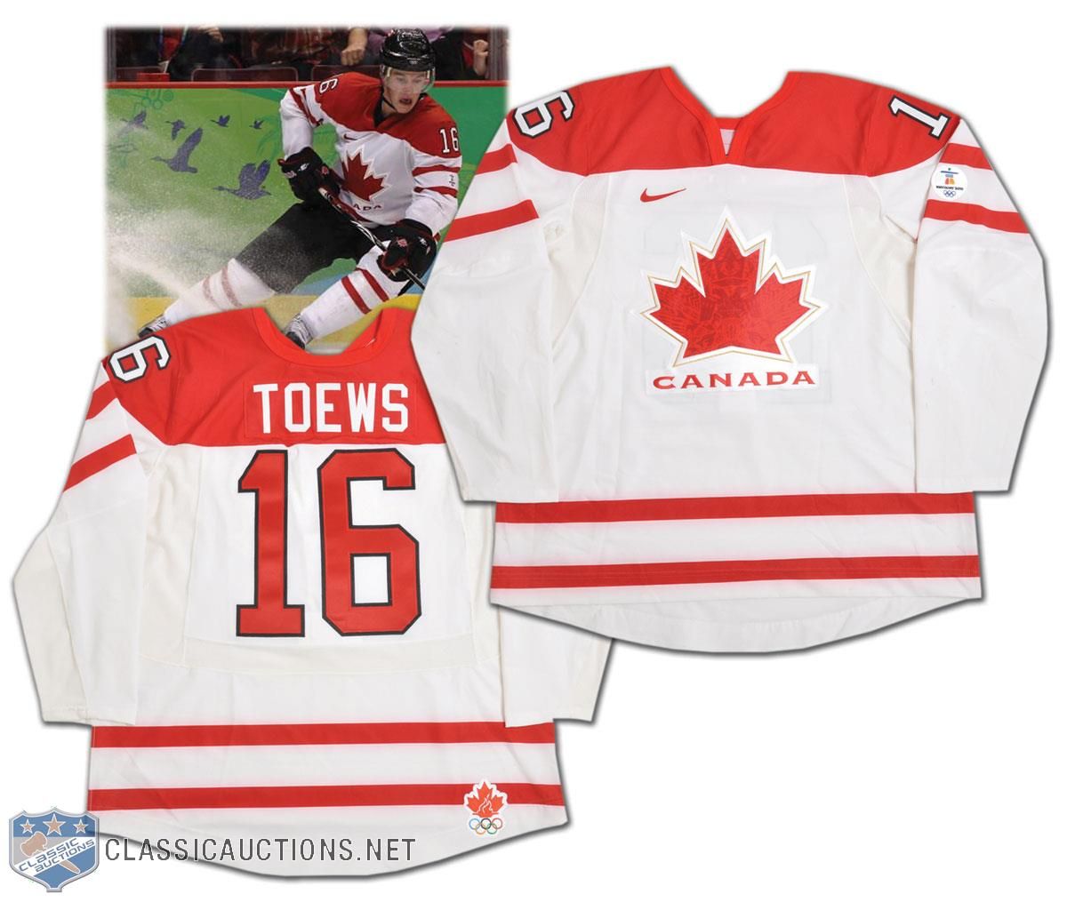Lot Detail - 2008 Jonathan Toews Team Canada Game-Used IIHF World