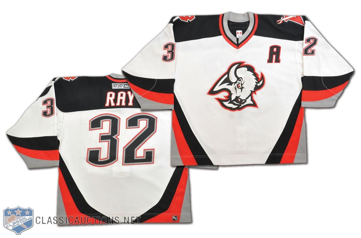 Rob Ray #32 - 2000-01 Rob Ray, Buffalo Sabres Game Worn Jersey