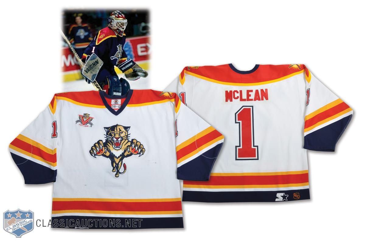 Florida panthers cheap game worn jersey