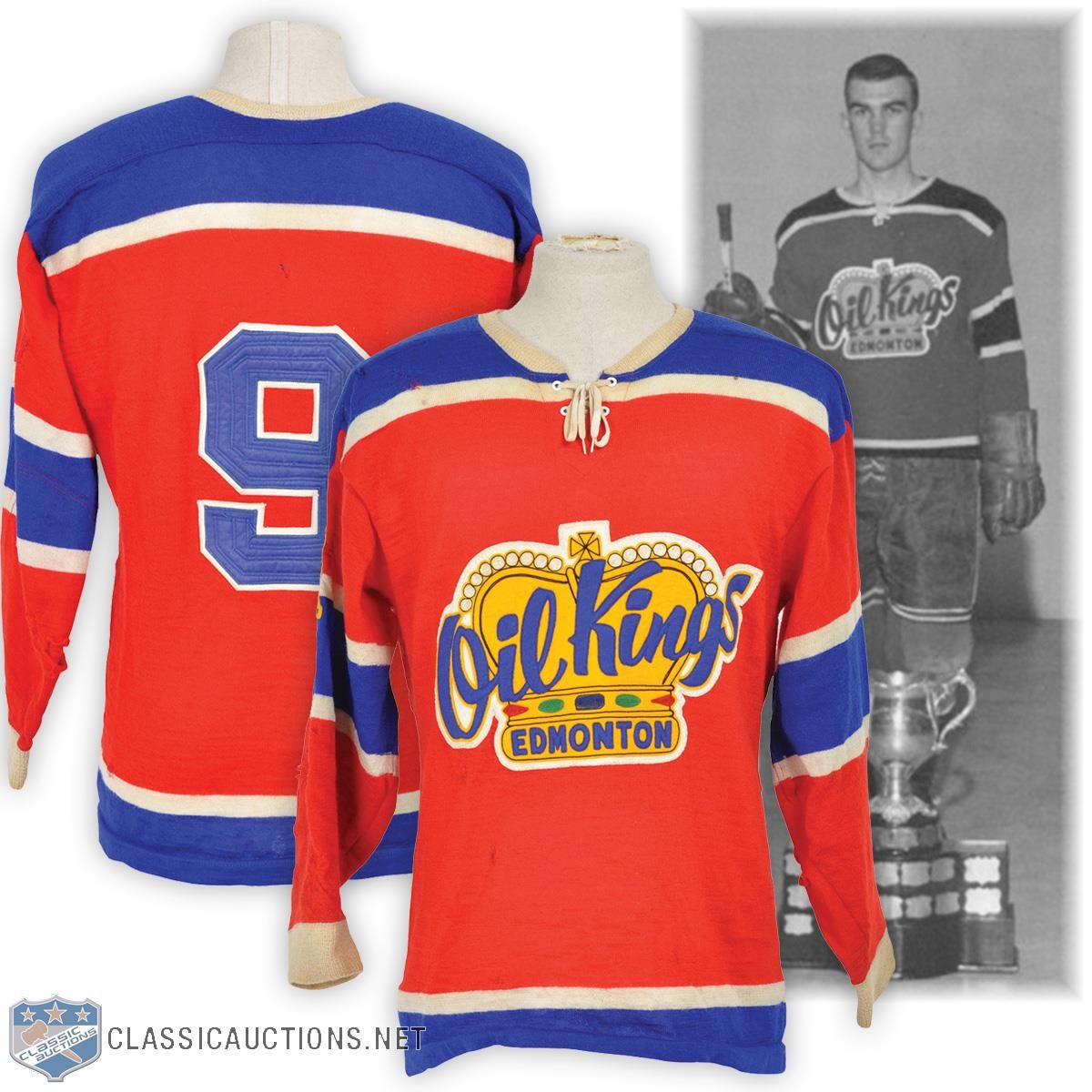 Lot Detail - Vince Downey's 1962-63 CAHL Edmonton Oil Kings Game