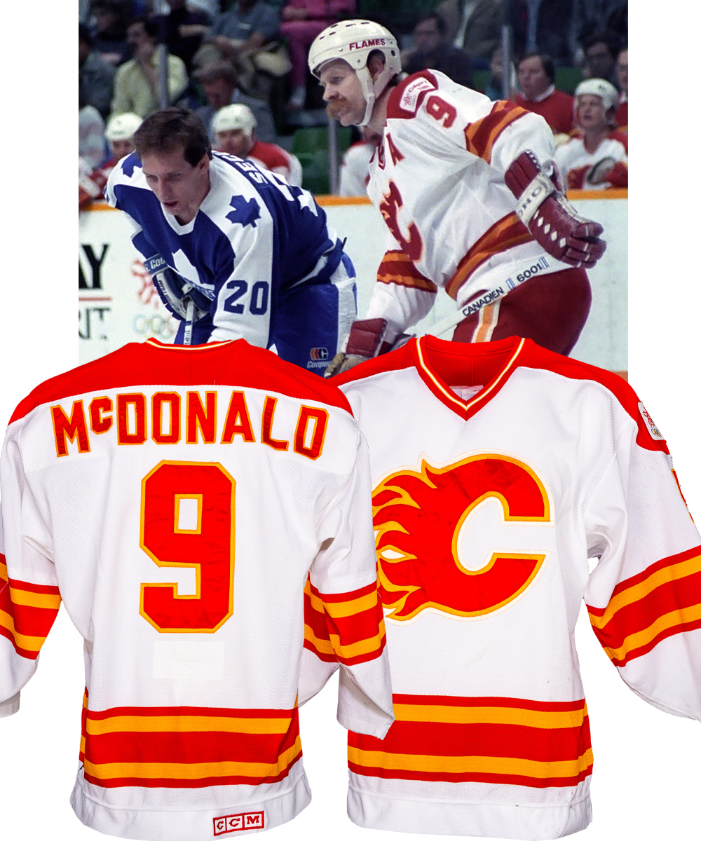 Edge School on X: Sports fans, we have a number of great items available  in our silent auction including an autographed Lanny McDonald jersey, a  limited edition Flames legacy book, a team
