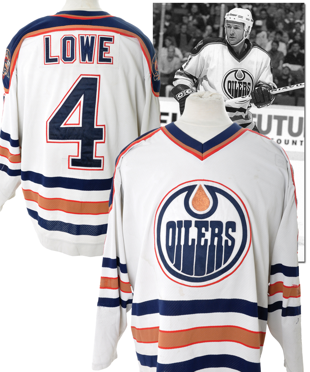 Kevin Lowe #4 - Autographed 1984 Stanley Cup Champions 30 Year Legacy  Reunion Worn Edmonton Oilers Jersey - NHL Auctions