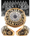 Bobby Hull 1966-67 Chicago Black Hawks NHL Championship Salesmans Sample Ring