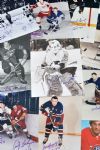 Signed and Multi-Signed Photo Collection of 115 with Numerous HOFers