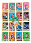 1972-73 O-Pee-Chee Hockey Complete 341-Card Set