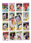 1974-75, 1975-76 and 1976-77 O-Pee-Chee Hockey Near Set and Complete Set Collection of 5