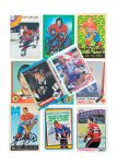 Vintage Signed Hockey Card Collection of 450+ with many HOFers and Stars