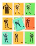 1933-34 Hamilton Gum V288 Hockey Card Collection of 11 with Clancy, Jackson (2), Day (3) and Joliat