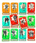 1933-34 O-Pee-Chee V304 Series "A" Hockey Card Collection of 14 with Shore, Worters, Jackson and Johnson Rookie Cards