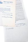 Bill Ezinicki 1946-47 Maple Leafs NHL Contract and Document Both Signed by Ezinicki and Hap Day