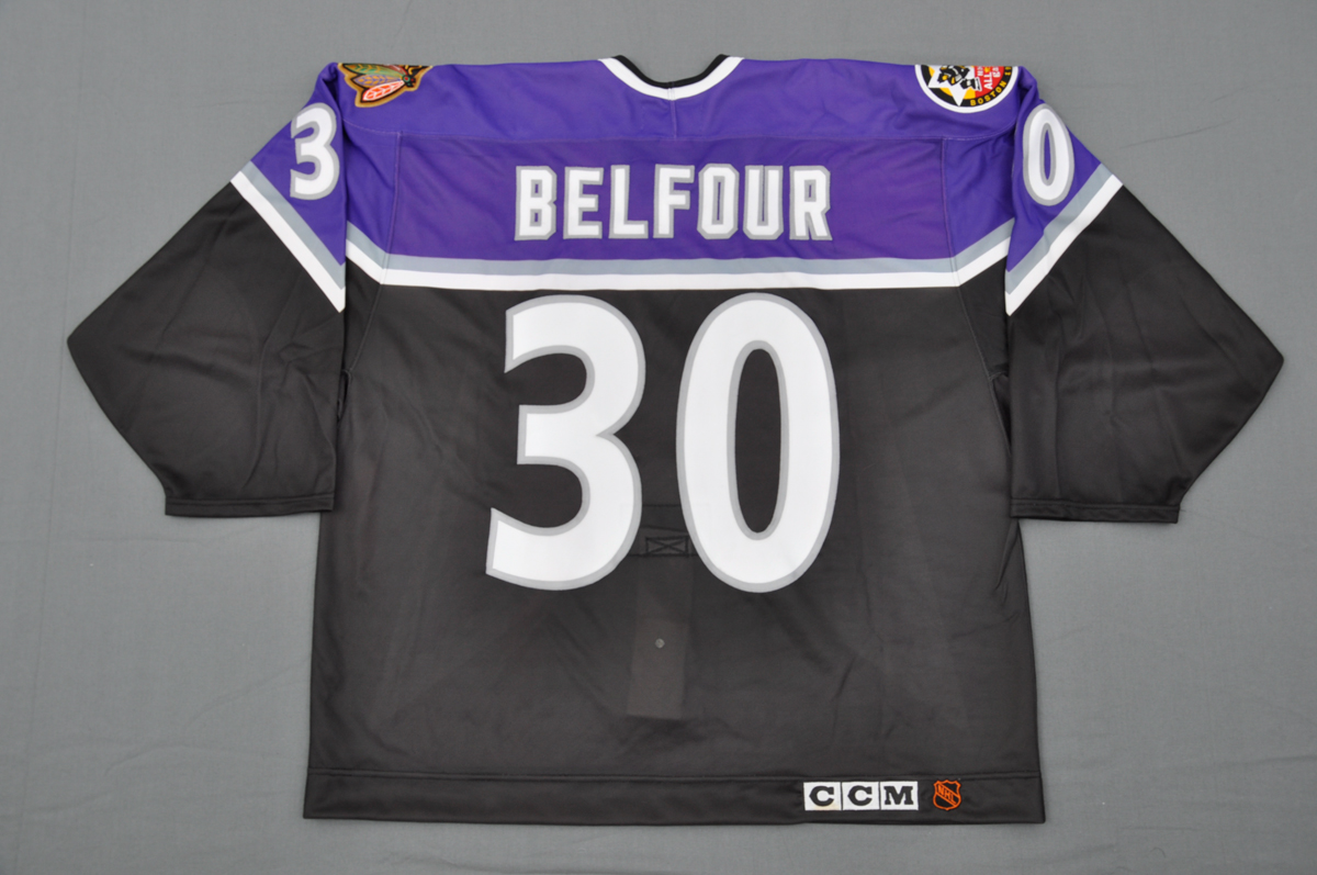 Lot Detail - Ed Belfour's 1996 NHL All-Star Game Western Conference  Game-Worn Jersey