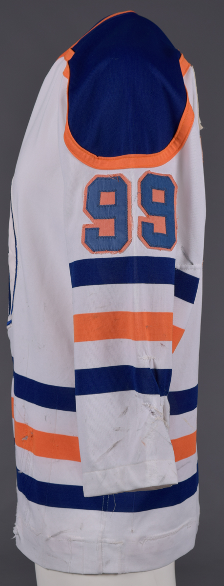 Lot Detail - 1984-85 Wayne Gretzky Edmonton Oilers Game-Used Home Jersey
