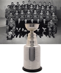 Jacques Laperrieres 1964-65 Montreal Canadiens Stanley Cup Championship Trophy with His Signed LOA (12 ½”)
