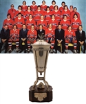 Jacques Laperrieres 1972-73 Montreal Canadiens Prince of Wales Championship Trophy with His Signed LOA (13")