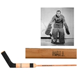 Glenn Halls Late-1960s St. Louis Blues Northland Game-Issued Stick
