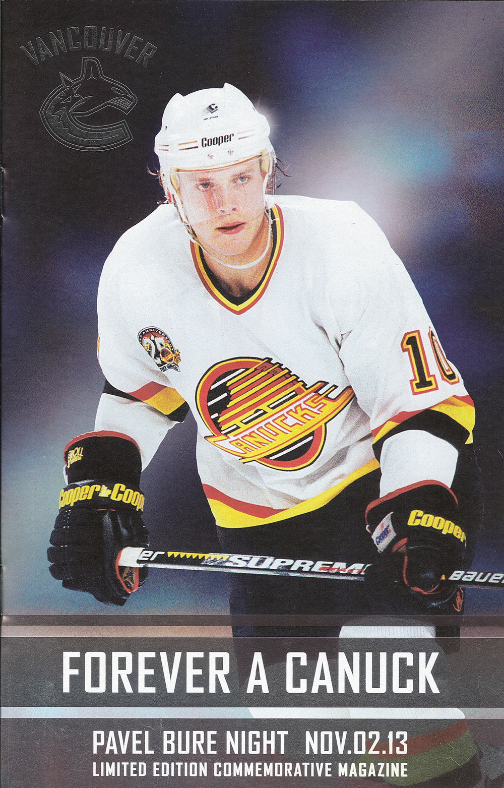 1994-95 Pavel Bure Vancouver Canucks Game Worn Jersey – “Canucks