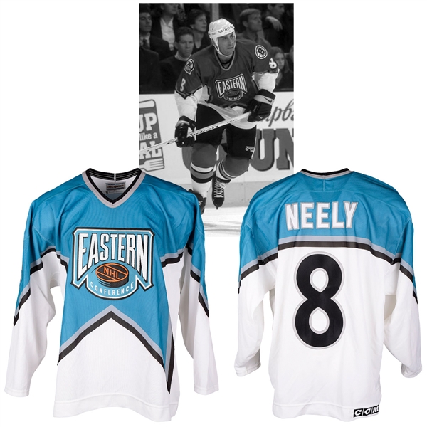 Cam Neelys 1996 NHL All-Star Game Eastern Conference Signed Game-Worn Jersey with NHLPA LOA