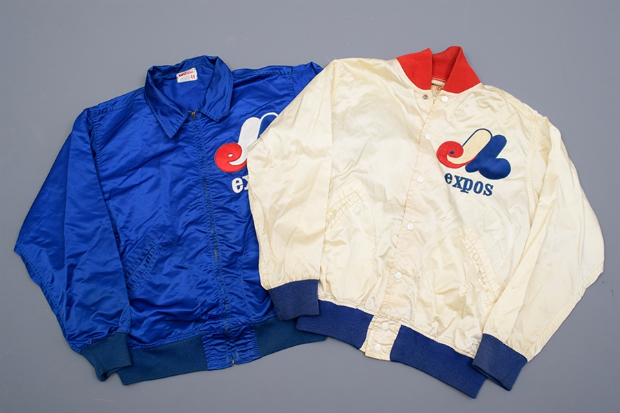 Montreal Expos Circa 1980 Team Jacket and Clothing Collection of 10