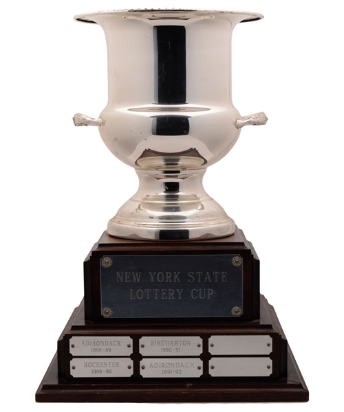 New York State Lottery Cup 1988-1992 American Hockey League Perpetual Trophy (17")