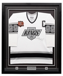 Wayne Gretzky Los Angeles Kings Signed "802 Goals" Limited-Edition Jersey #61/1000 Framed Display with UDA COA and JSA LOA (38” x 45”) 