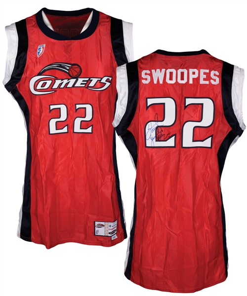 Sheryl Swoopes 2000 Houston Comets Signed Game-Worn Jersey with LOAs