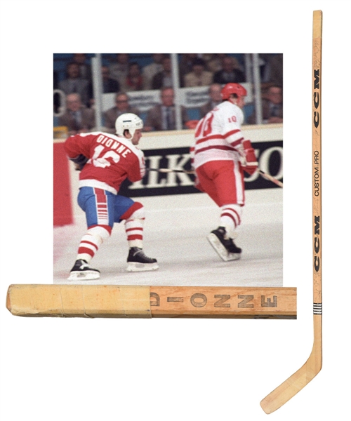 Marcel Dionnes 1979 World Championships Team Canada Team-Signed Game-Used Stick
