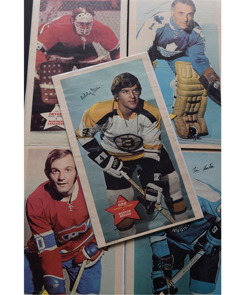 1971-72 O-Pee-Chee NHL Hockey Poster Complete Set of 24