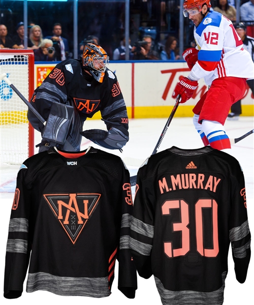 Matt Murrays 2016 World Cup of Hockey Team North America Game-Worn Jersey - Photo-Matched!