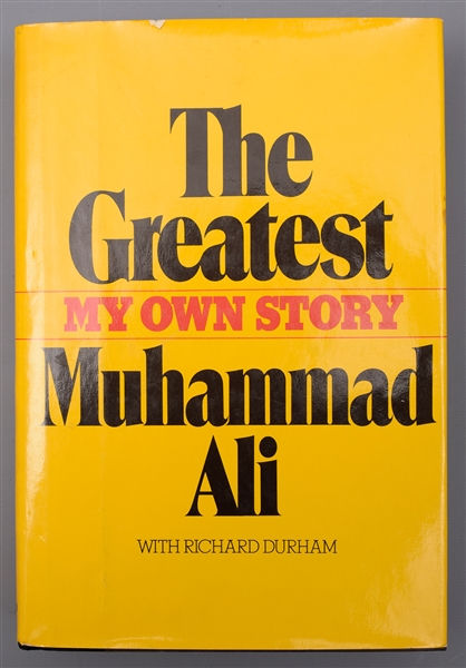 Muhammad Ali Signed 1975 First Edition Hardcover Book "The Greatest: My Own Story Muhammad Ali" with JSA LOA