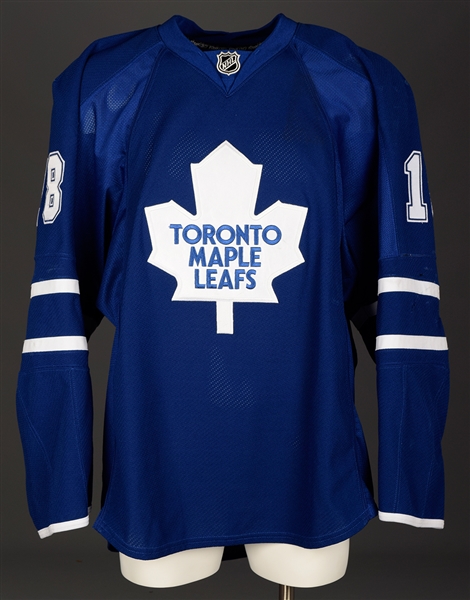 Wayne Primeaus 2009-10 Toronto Maple Leafs Game-Worn Jersey with Team LOA  - Photo-Matched!