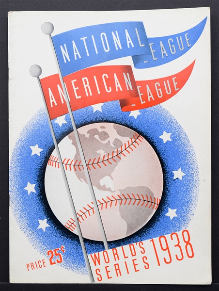 1938 World Series Program (Chicago) - Chicago Cubs vs New York Yankees