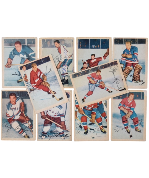 1953-54 Parkhurst Hockey Near Complete Set (92/100)