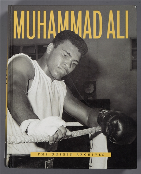 Muhammad Ali Signed 2001 "The Unseen Archives" Hardcover Book with JSA LOA