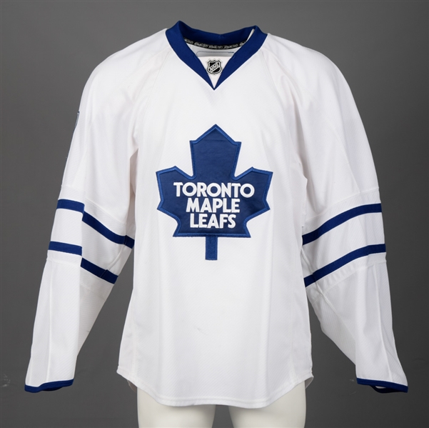 Ian Whites 2008-09 Toronto Maple Leafs Game-Worn Jersey with LOA