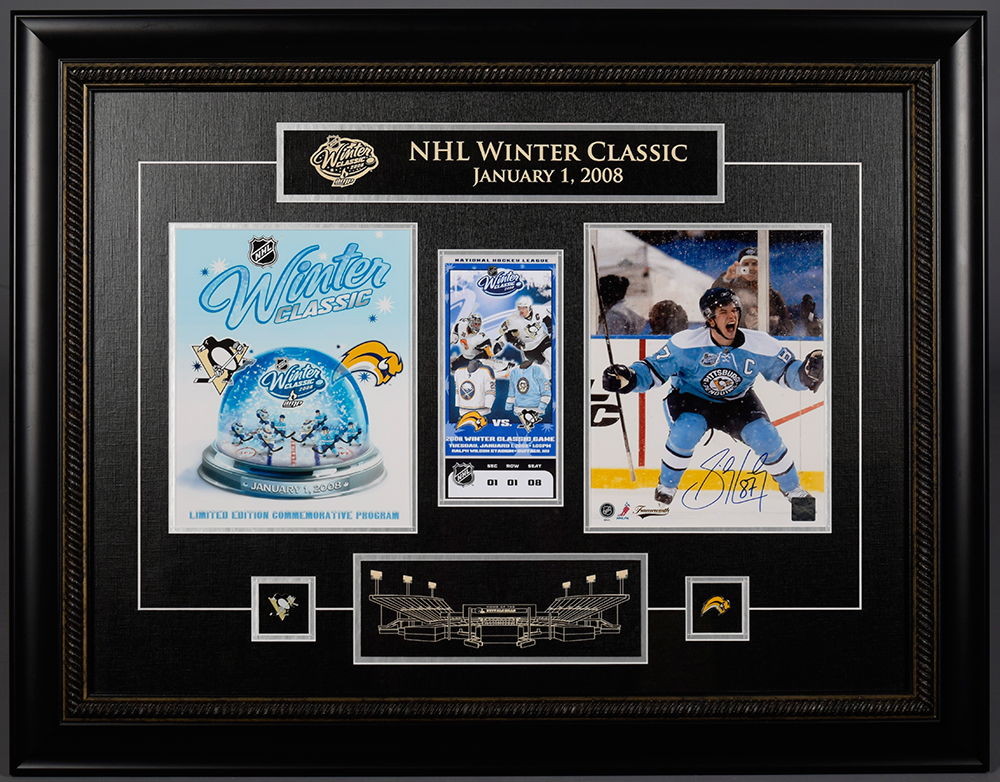 Sidney CROSBY Signed Pittsburgh Penguins 2008 Winter Classic