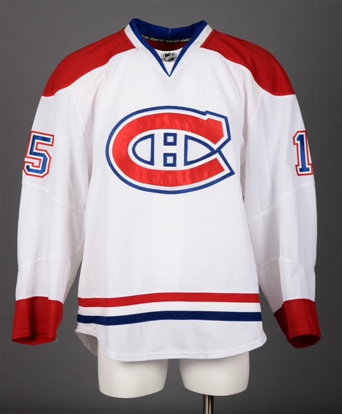 Petteri Nokelainens 2011-12 Montreal Canadiens Game-Worn Jersey with Team LOA