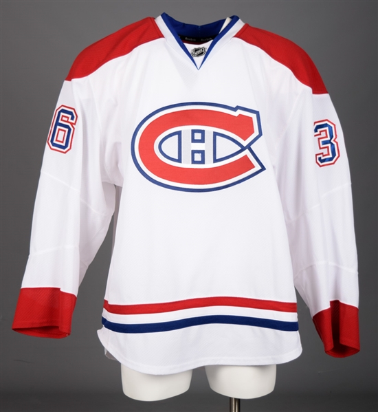Alexander Avtsins 2011-12 Montreal Canadiens Game-Worn Pre-Season Home and Away Jerseys with Team LOAs