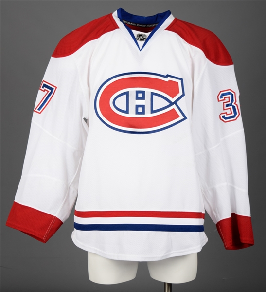 Gabriel Dumonts 2012-13 Montreal Canadiens Game-Worn Jersey with Team LOA