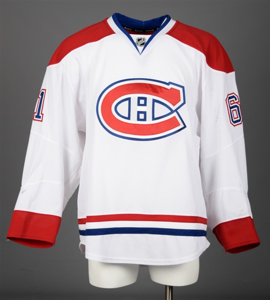 Raphael Diazs 2013-14 Montreal Canadiens Game-Worn Jersey with Team LOA