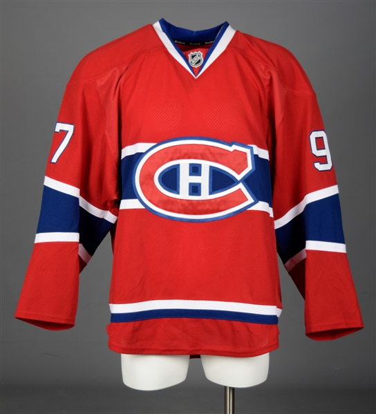 Nick Sorkins 2014-15 Montreal Canadiens Game-Worn Pre-Season Jersey with Team LOA 