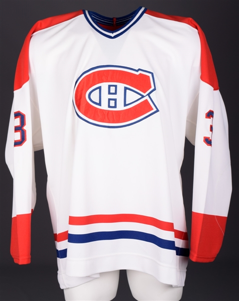 Adam Wiesels Mid-to-Late-1990s Montreal Canadiens Game-Issued Jersey