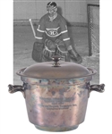Jacques Plantes 1961-62 Montreal Canadiens NHL Championship Ice Bucket Award (8")