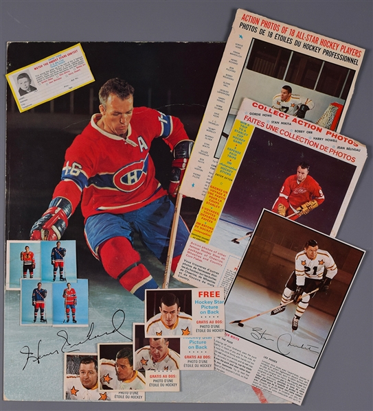 1966-68 General Mills Hockey Collection with Hockey Tips, Mini Front Panels, Contest Card and More!