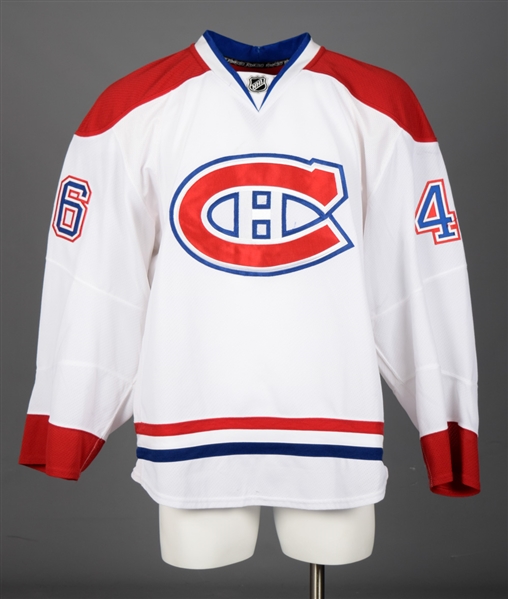 Andrei Kostitsyns 2010-11 Montreal Canadiens Game-Worn Jersey with Team LOA