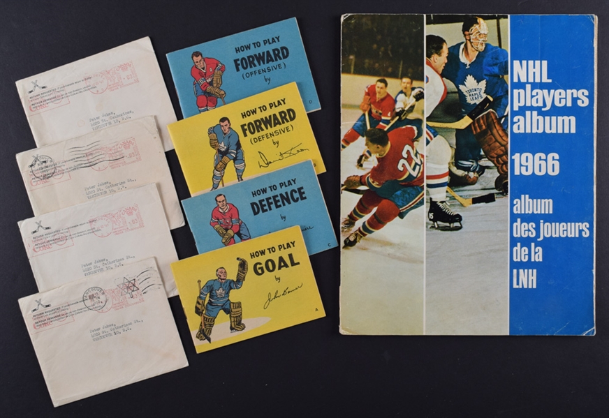 1965-66 Coca-Cola NHL Hockey Complete Set of 108 in album and 1966-67 Booklets Set of 4 with Envelopes 