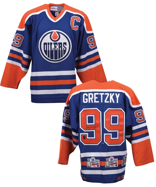 Wayne Gretzky Signed Edmonton Oilers Limited-Edition Jersey #73/99 with WGA COA